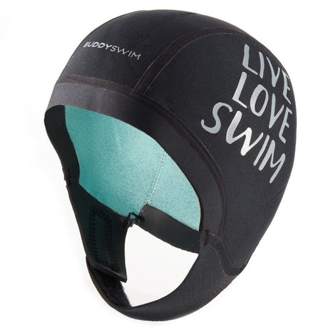 Gorro Neopreno Buddyswim Trilaminate Warmth 2.5mm - Black - Barlovento natación
