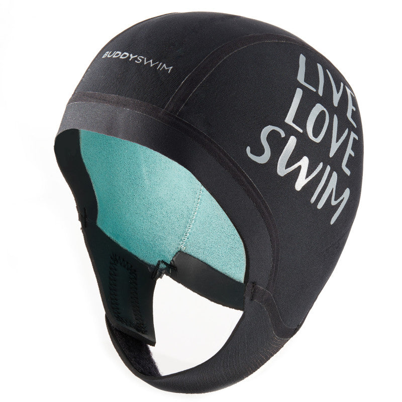 Gorro Neopreno Buddyswim Trilaminate Warmth 2.5mm - Black