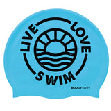 Gorro de natación Buddyswim L.L.S - Blue