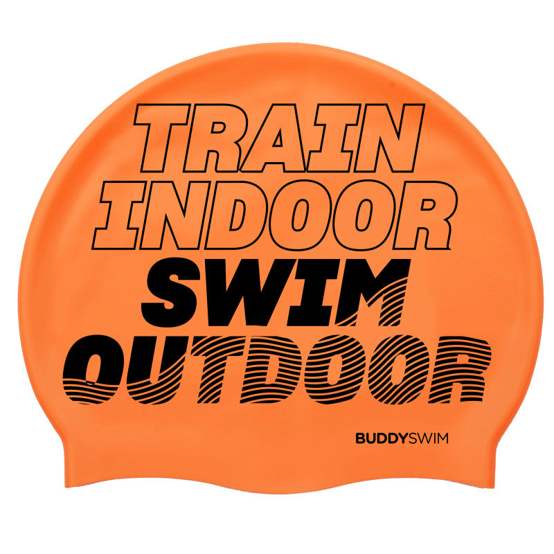 Gorro de natación Buddyswim T.I.S.O - Orange
