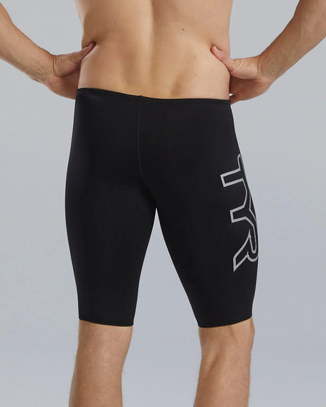 Jammer entrenamiento TYR Durafast Elite® Logo - Black - Barlovento natación