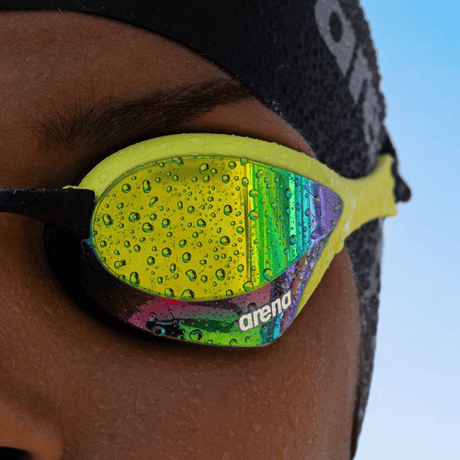 Lentes Arena Cobra Ultra Swipe espejados - Emerald/Lime - Barlovento natación