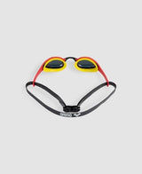 Lentes Arena Cobra Ultra Swipe espejados - Gold/Red - Barlovento natación