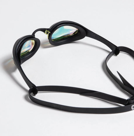 Lentes Arena Cobra Ultra Swipe espejados - Yellow/copper/black - Barlovento natación