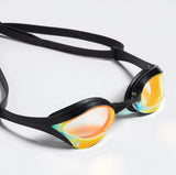 Lentes Arena Cobra Ultra Swipe espejados - Yellow/copper/black - Barlovento natación