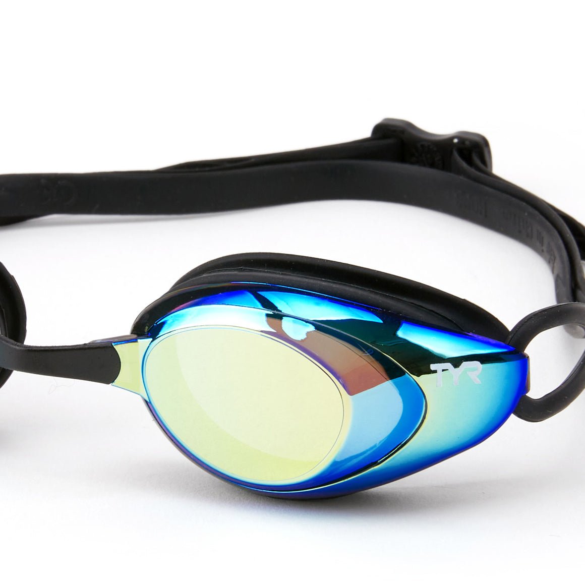 Lentes de natación Blackhawk Racing TYR - Gold/rainbow - Barlovento natación