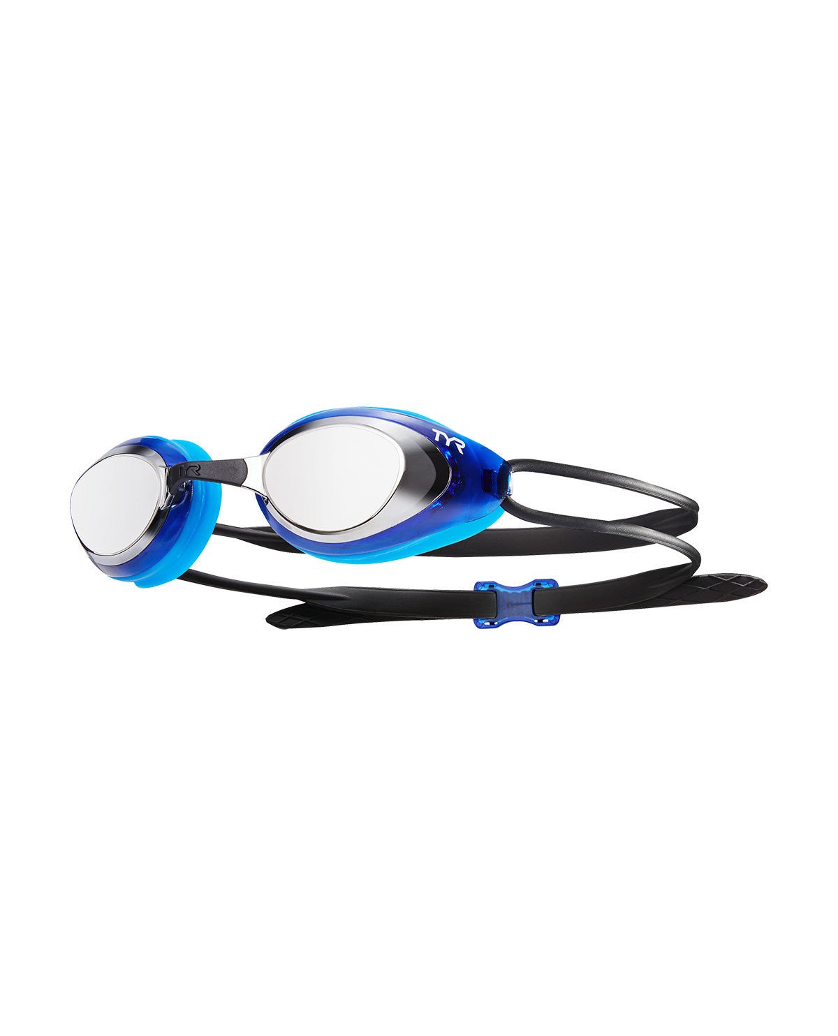 Lentes de natación Blackhawk Racing TYR - Silver/Blue - Barlovento natación