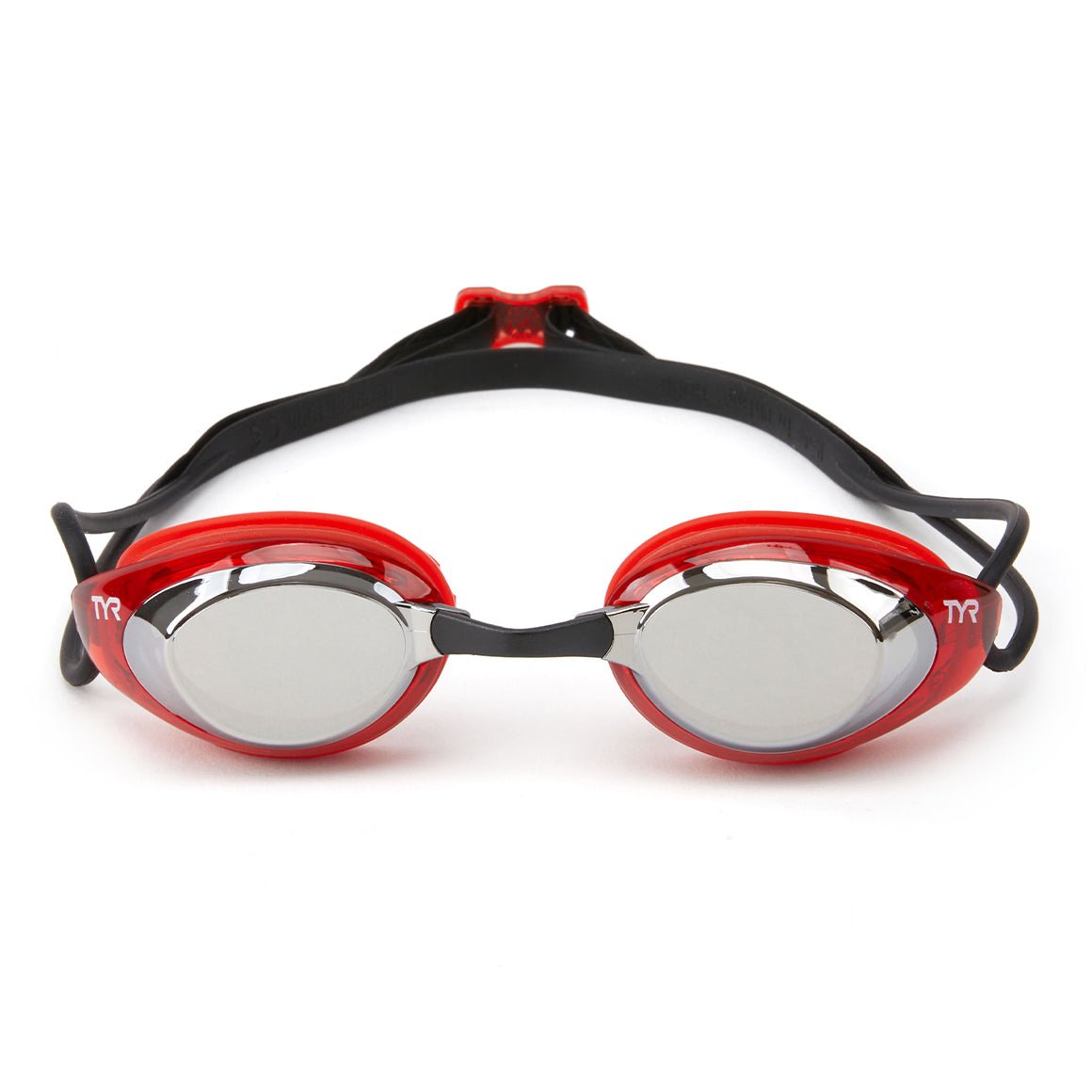 Lentes de natación Blackhawk Racing TYR - Silver/red - Barlovento natación