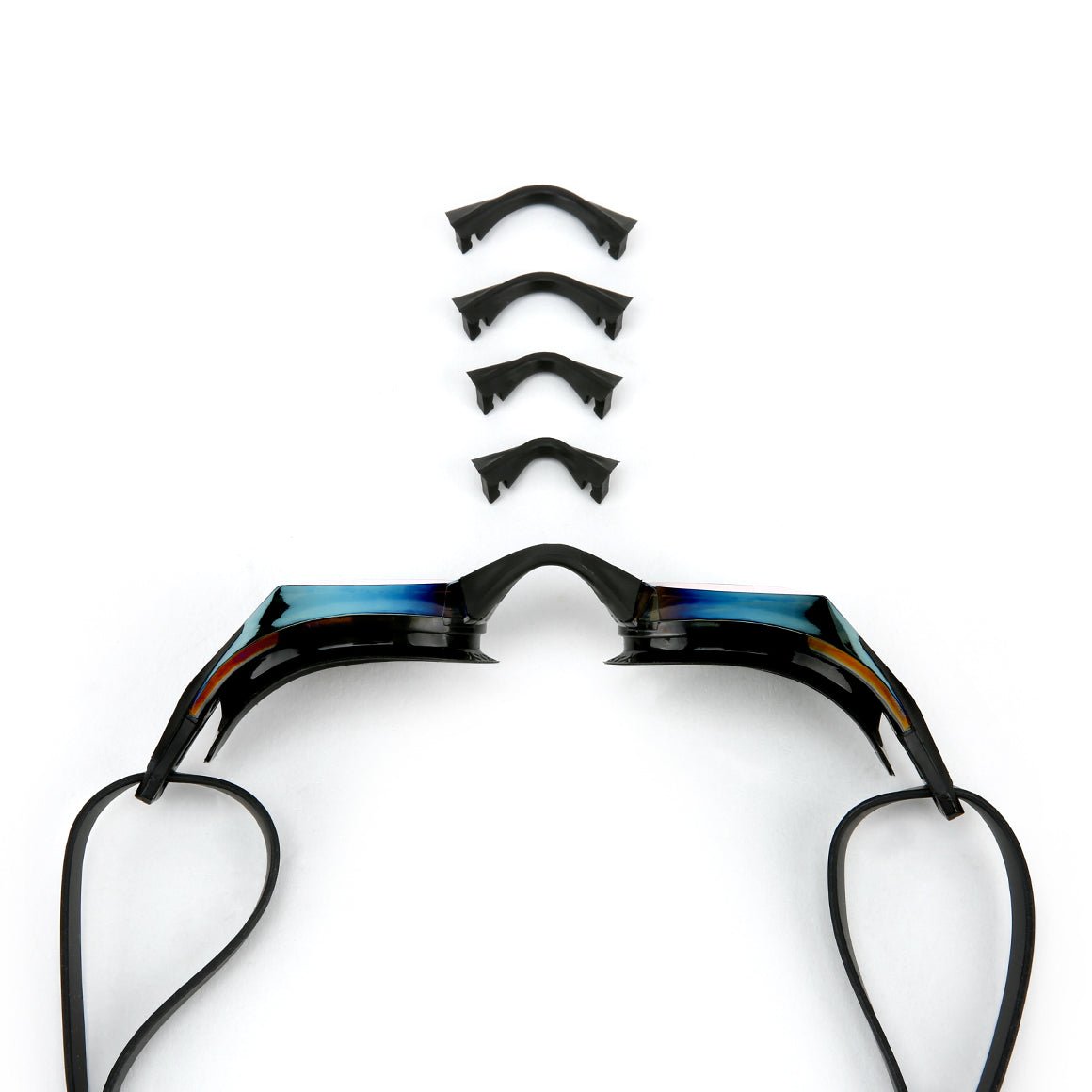 Lentes de natación Tracer-X RZR Mirrored - Gold/Black - Barlovento natación