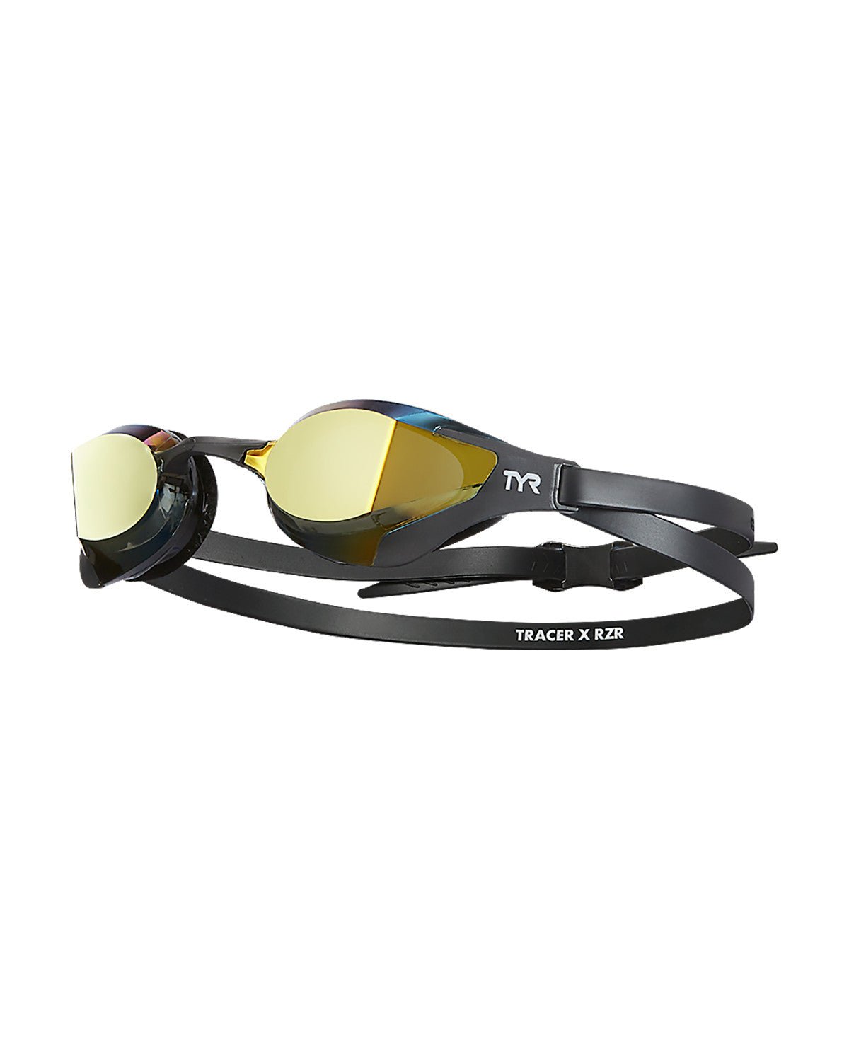 Lentes de natación Tracer-X RZR Mirrored - Gold/Black - Barlovento natación