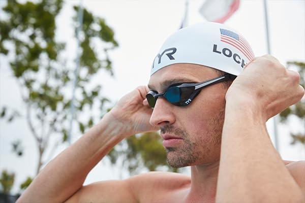 Lentes de natación TYR Tracer-X Elite Ahumados - Smoke/Black - Barlovento natación