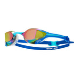 Lentes de natación TYR Tracer-X Elite Mirrored - Blue/Turquoise - Barlovento natación