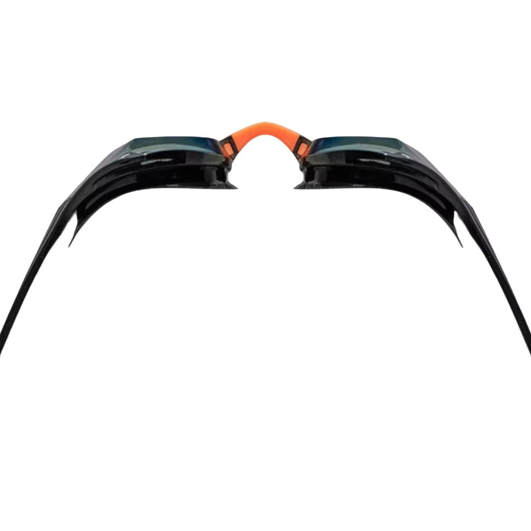Lentes de natación TYR Tracer-X Elite Mirrored - Gold/Orange - Barlovento natación