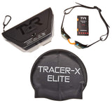 Lentes de natación TYR Tracer - X Elite - Smoke/Red - Barlovento natación
