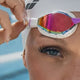 Lentes natación Arena Air Sonic Espejados - Gold/White - Barlovento natación