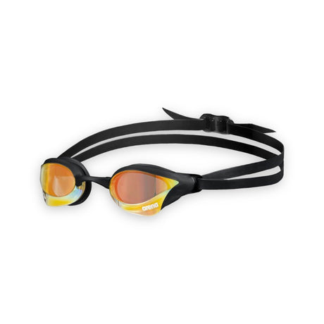 Lentes natación Arena Cobra Core Swipe Mirror - Yellow/copper/black - Barlovento natación