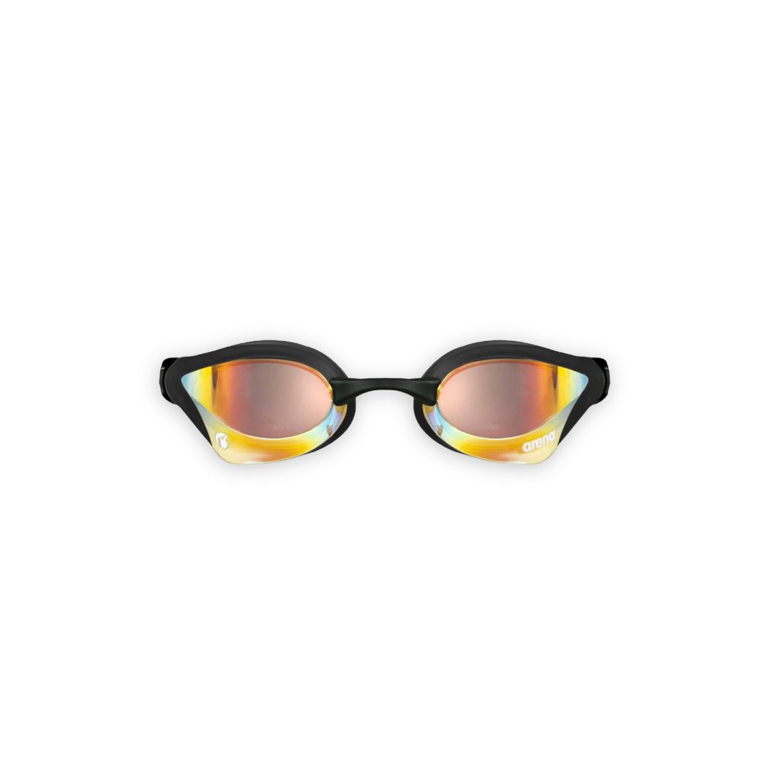 Lentes natación Arena Cobra Core Swipe Mirror - Yellow/copper/black - Barlovento natación