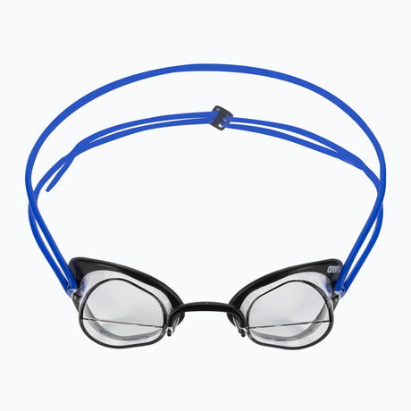 Lentes natacion Arena Swedix - Clear/blue - Barlovento natación
