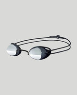 Lentes natacion Arena Swedix Mirror - Silver/Black - Barlovento natación