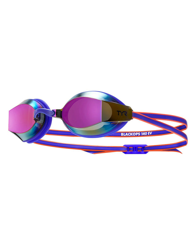 Lentes natación TYR Blackops 140. Version Adultos - Royal/Multi - Barlovento natación