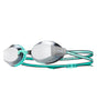 Lentes natación TYR Blackops 140. Version Femenina - Silver/Mint - Barlovento natación