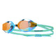 Lentes natación TYR Blackops 140. Version Junior (10 a 16 años) - Orange/Green - Barlovento natación