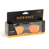 Lentes para aguas abiertas Buddyswim OzeanX - Black/Orange Mirror - Barlovento natación