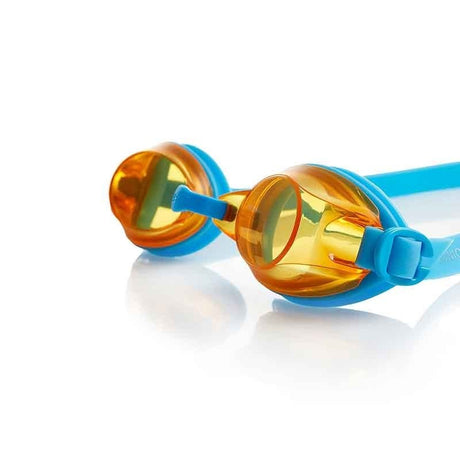 Lentes Speedo Junior Jet (6 a 14 años) - Celeste/Naranja - Barlovento natación