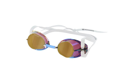 Lentes Suecos Malmsten Metallic, Oro - Barlovento natación