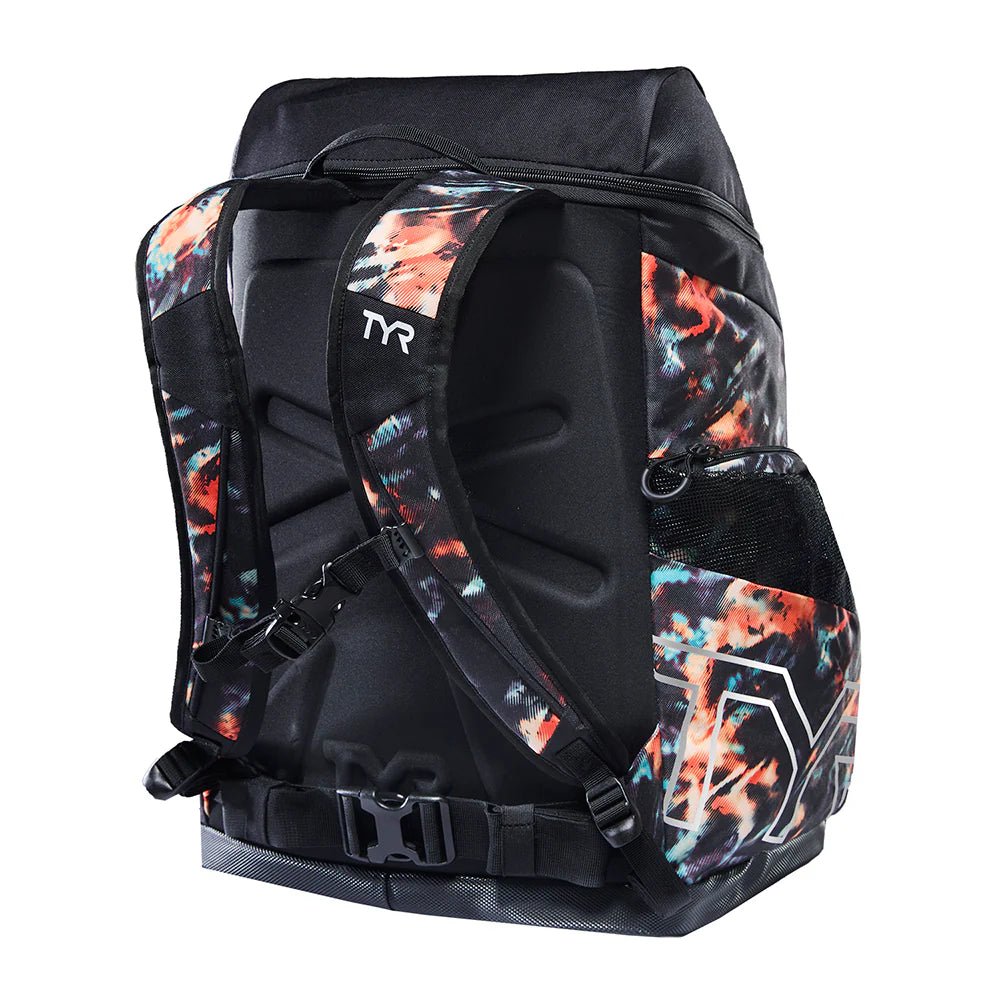 Mochila de natación TYR Alliance 45 Lts - Orange/Aqua - Barlovento natación
