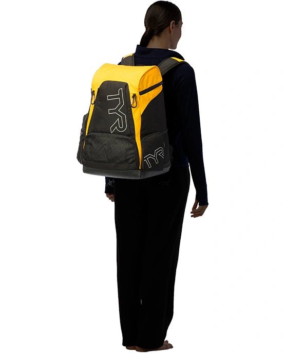 Mochila de natación TYR Alliance 45 Lts - Rosado/negro - Barlovento natación
