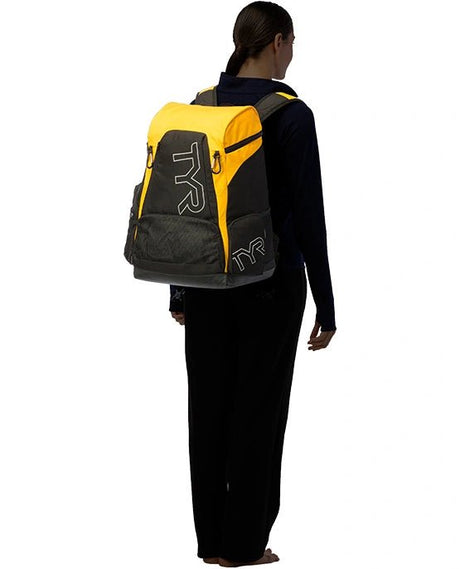 Mochila de natación TYR Alliance 45 Lts - Rosado/negro - Barlovento natación