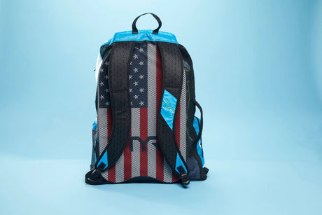 Mochila de Natacion TYR Elite Team Mesh 40 lts - B/Y - Barlovento natación