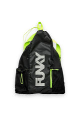Mochila para natación marca Funky Trunks, Neón - Barlovento natación