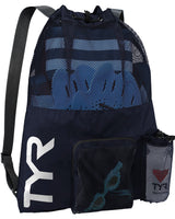 Mochila TYR Big Mesh Mummy - Navy - Barlovento natación