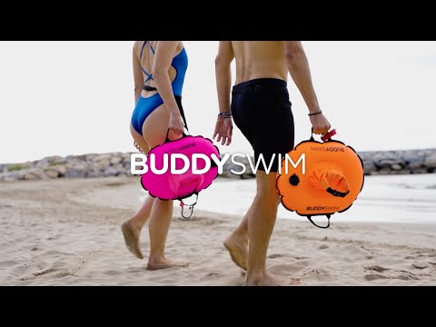 Boya para aguas abiertas BuddySwim Hydratation 10 lts - Orange