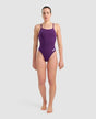Traje de baño Arena Challenge Solid - Plum/White - Barlovento natación