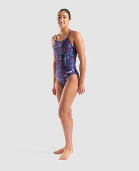 Traje de baño Arena Fireflow Challange - Azul Marino - Barlovento natación