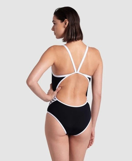 Traje de baño Arena Icons Solid Super Fly - Black - Barlovento natación