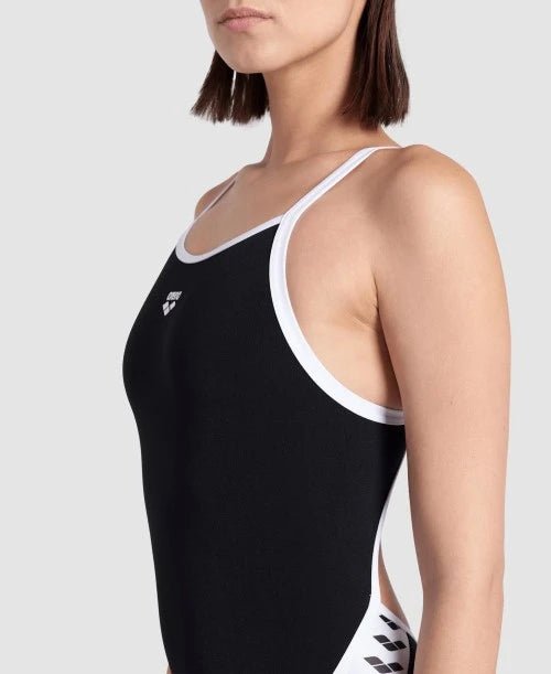 Traje de baño Arena Icons Solid Super Fly - Black - Barlovento natación
