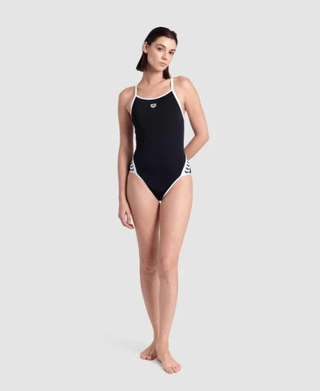 Traje de baño Arena Icons Solid Super Fly - Black - Barlovento natación