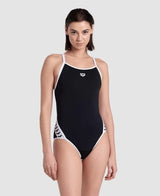 Traje de baño Arena Icons Solid Super Fly - Black - Barlovento natación