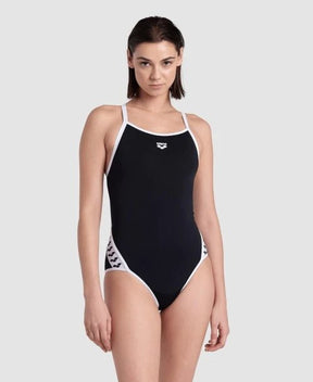 Traje de baño Arena Icons Solid Super Fly - Black - Barlovento natación