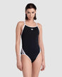 Traje de baño Arena Icons Solid Super Fly - Black - Barlovento natación