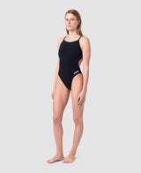 Traje de baño Arena Lace Back Solid - Black - Barlovento natación