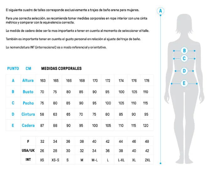 Traje de baño Arena Swim Tech - Desierto - Barlovento natación