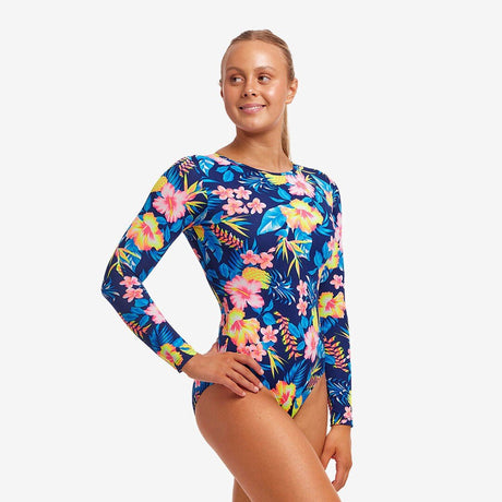 Traje de baño Funkita, Love Cover One Piece - In Bloom - Barlovento natación