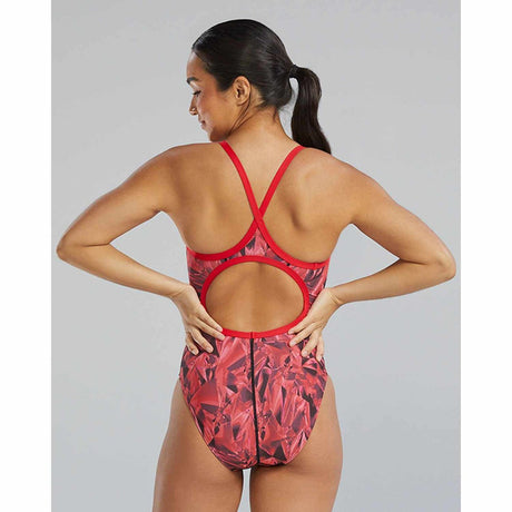Traje de baño TYR Crystalized Red - Diamondfit - Barlovento natación