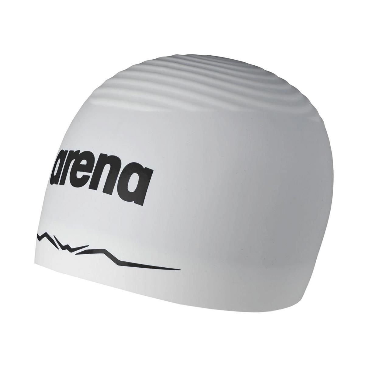 Gorro competencia Arena Aquaforce 3D - Blanco