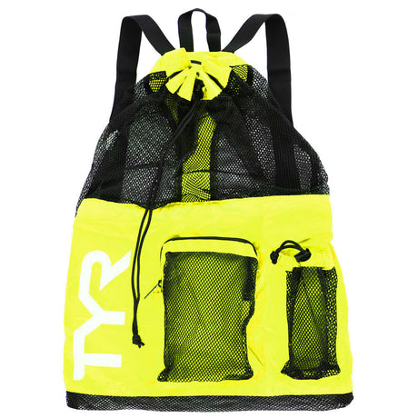 Mochila TYR Big Mesh Mummy - Fluor yellow